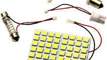 Placa Led SMD 5050 58 x 43MM 12V Lumina Alba Calda...