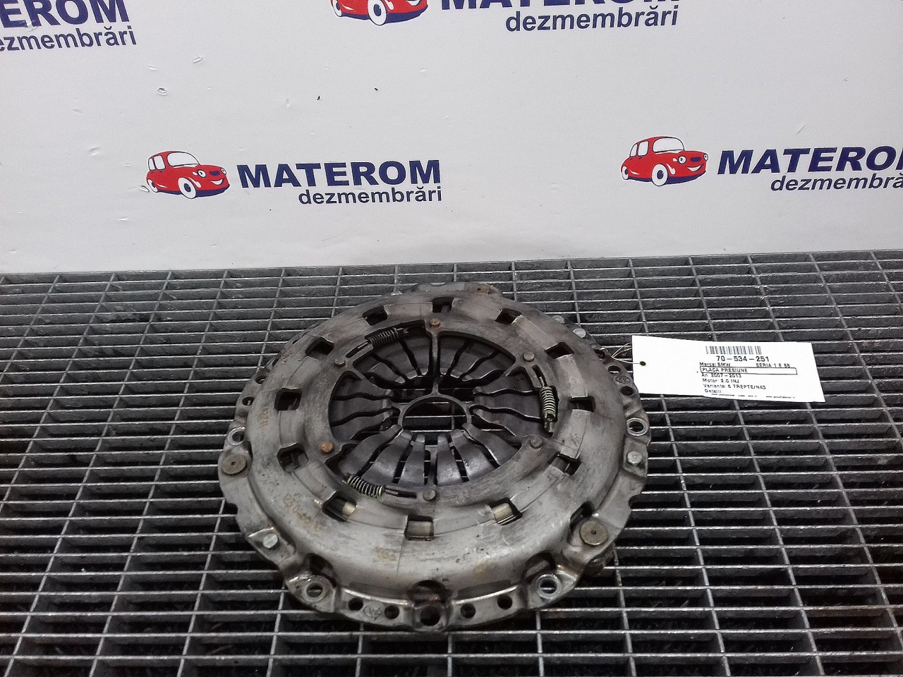 PLACA PRESIUNE BMW SERIA 1 E 88 2.0 INJ 