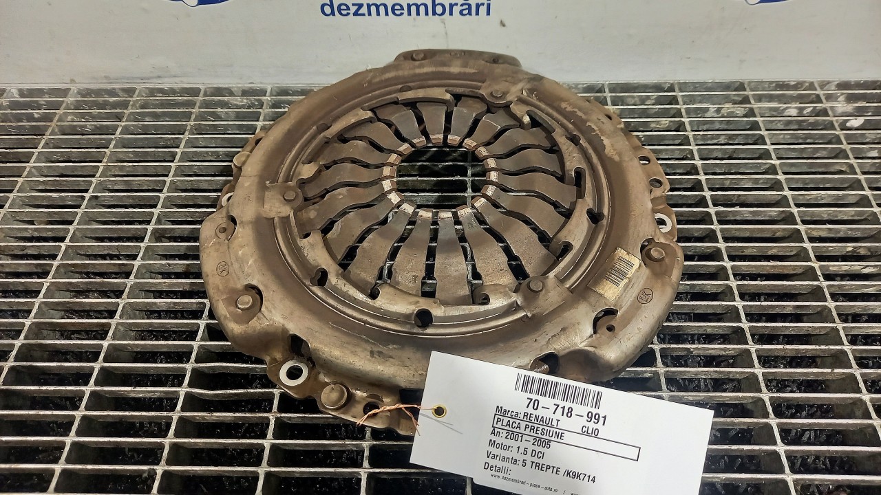 PLACA PRESIUNE RENAULT CLIO 1.5 DCI - (2001 2005)