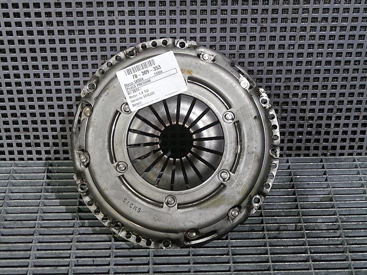 PLACA PRESIUNE SKODA FABIA FABIA 1.2 TSI - (2014 2019)