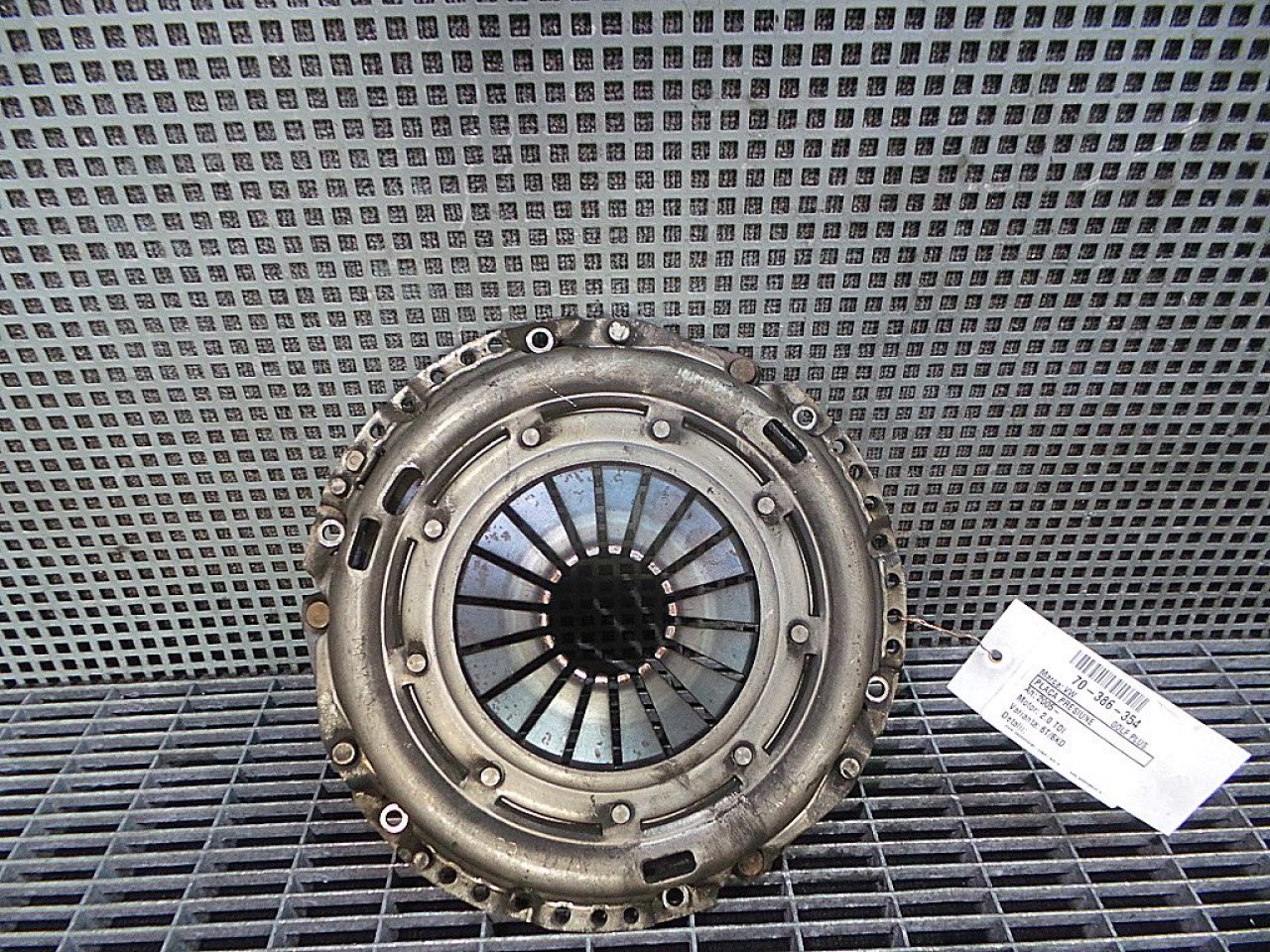 PLACA PRESIUNE VW GOLF V PLUS 2.0 TDI - (2005 2008)