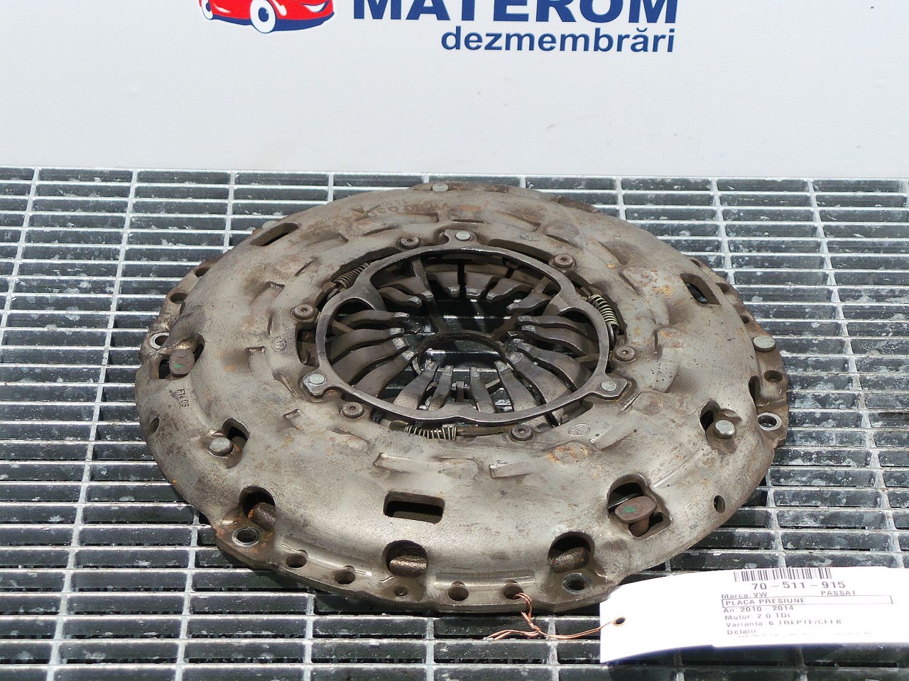 PLACA PRESIUNE VW PASSAT 2.0 TDI - (2010 2014)