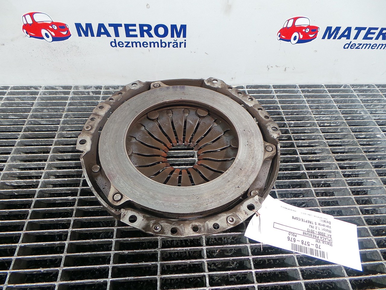 PLACA PRESIUNE VW POLO POLO 1.2 INJ - (2009 2014)