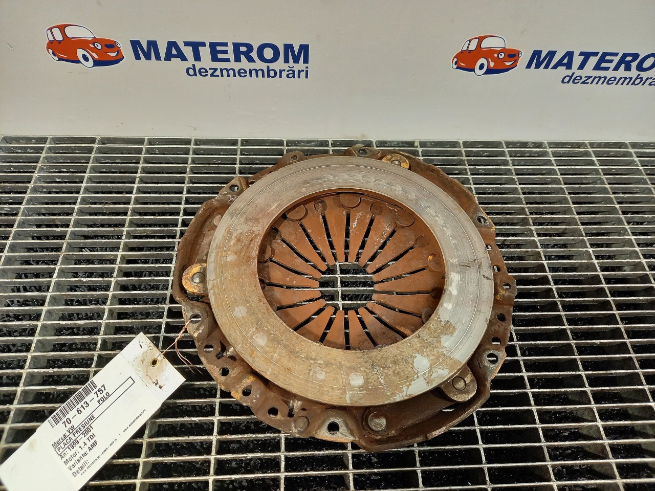PLACA PRESIUNE VW POLO POLO 1.4 TDI - (1999 2001)
