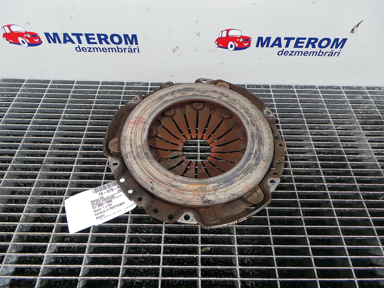 PLACA PRESIUNE VW POLO POLO 1.4 TDI - (2002 2005)