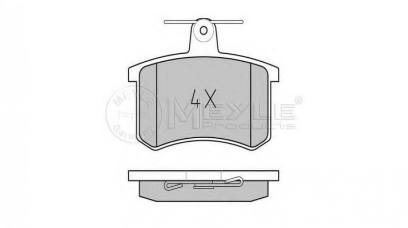 Placute de frana Audi AUDI 80 Avant (8C, B4) 1991-1996 #2 0252114416PD