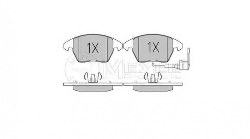 Placute de frana Audi AUDI A3 Sportback (8PA) 2004-2013 #2 0252358720