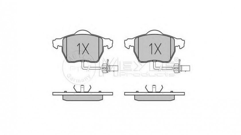 Placute de frana Audi AUDI A4 (8E2, B6) 2000-2004 #2 0252193819