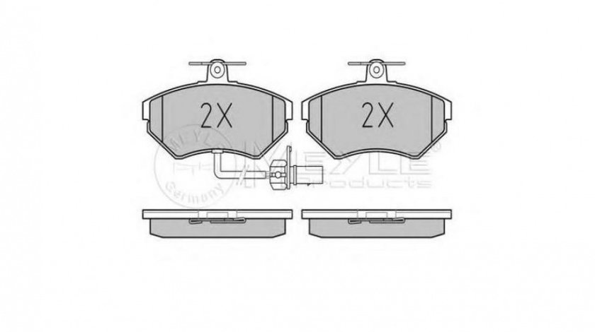 Placute de frana Audi AUDI A4 Avant (8ED, B7) 2004-2008 #2 02521945191PD