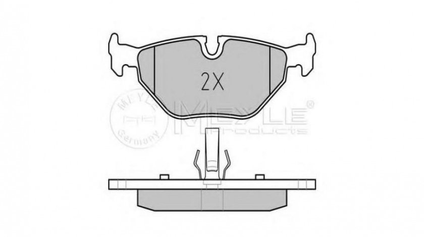 Placute de frana BMW 3 cupe (E46) 1999-2006 #2 0252193417