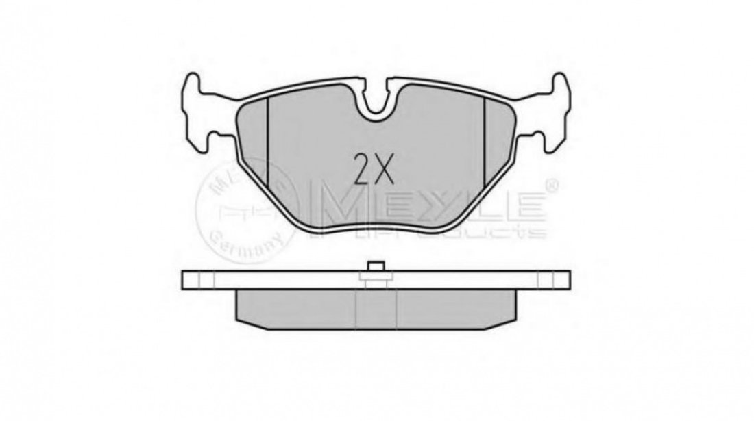 Placute de frana BMW 3 cupe (E46) 1999-2006 #2 0252193417