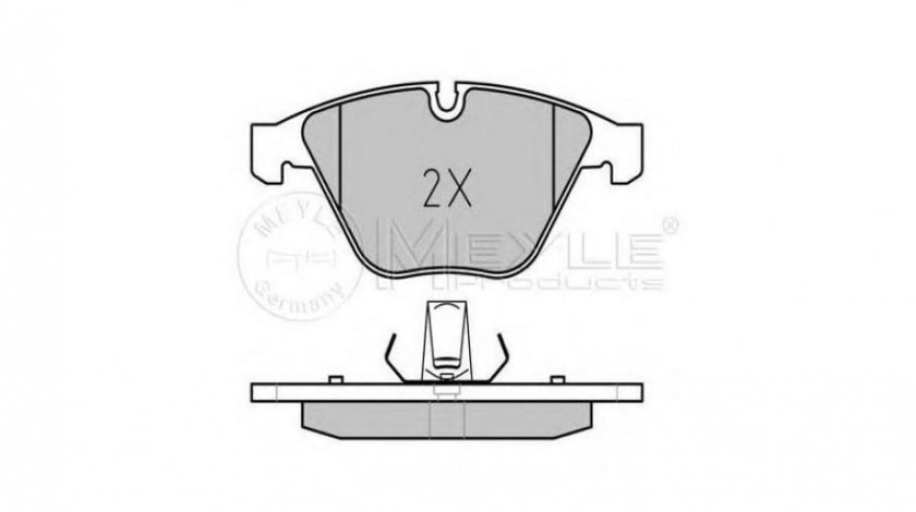 Placute de frana BMW 3 (E90) 2005-2011 #2 0252416120