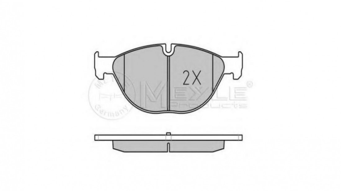 Placute de frana BMW 5 Gran Turismo (F07) 2009-2016 #2 0252504519