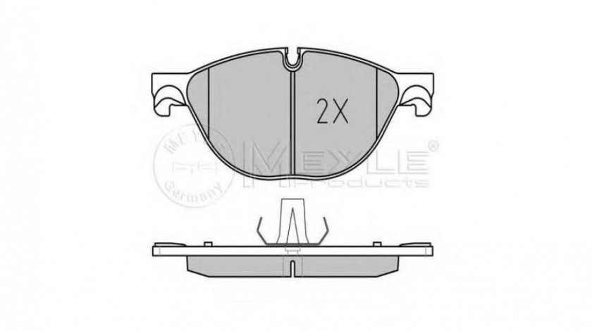 Placute de frana BMW 5 Gran Turismo (F07) 2009-2016 #2 0252504519