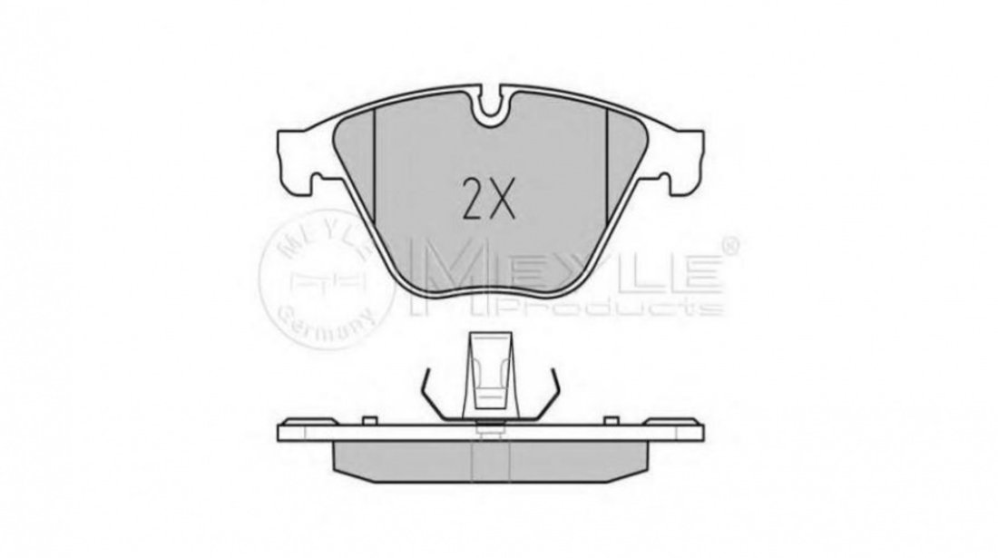 Placute de frana BMW 5 Gran Turismo (F07) 2009-2016 #2 0252468820