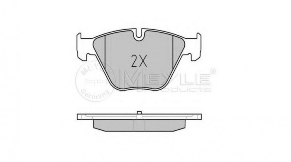 Placute de frana BMW 5 Gran Turismo (F07) 2009-2016 #2 0252468820