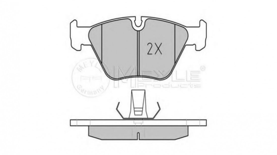 Placute de frana BMW 5 Touring (E39) 1997-2004 #2 0252199020