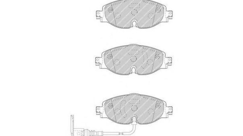 Placute de frana BMW 5 Touring (E39) 1997-2004 #3 12618