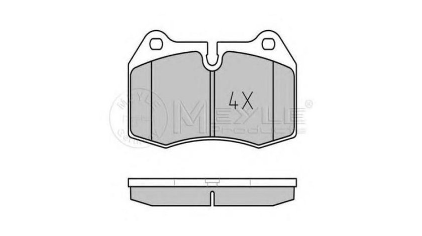 Placute de frana BMW 7 (E38) 1994-2001 #2 0252147118