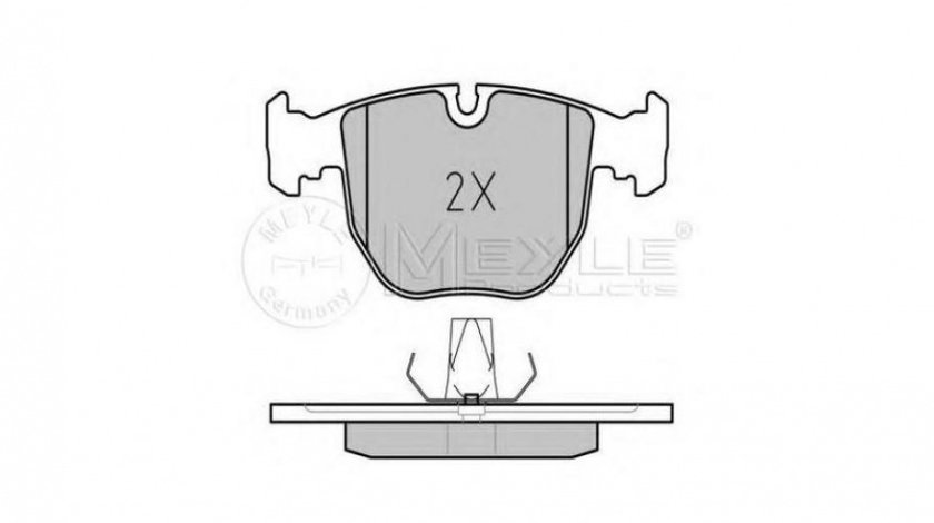 Placute de frana BMW X5 (E53) 2000-2006 #2 0252148619