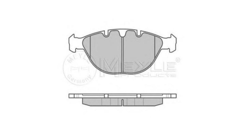 Placute de frana BMW X5 (E53) 2000-2006 #2 0252344821PD