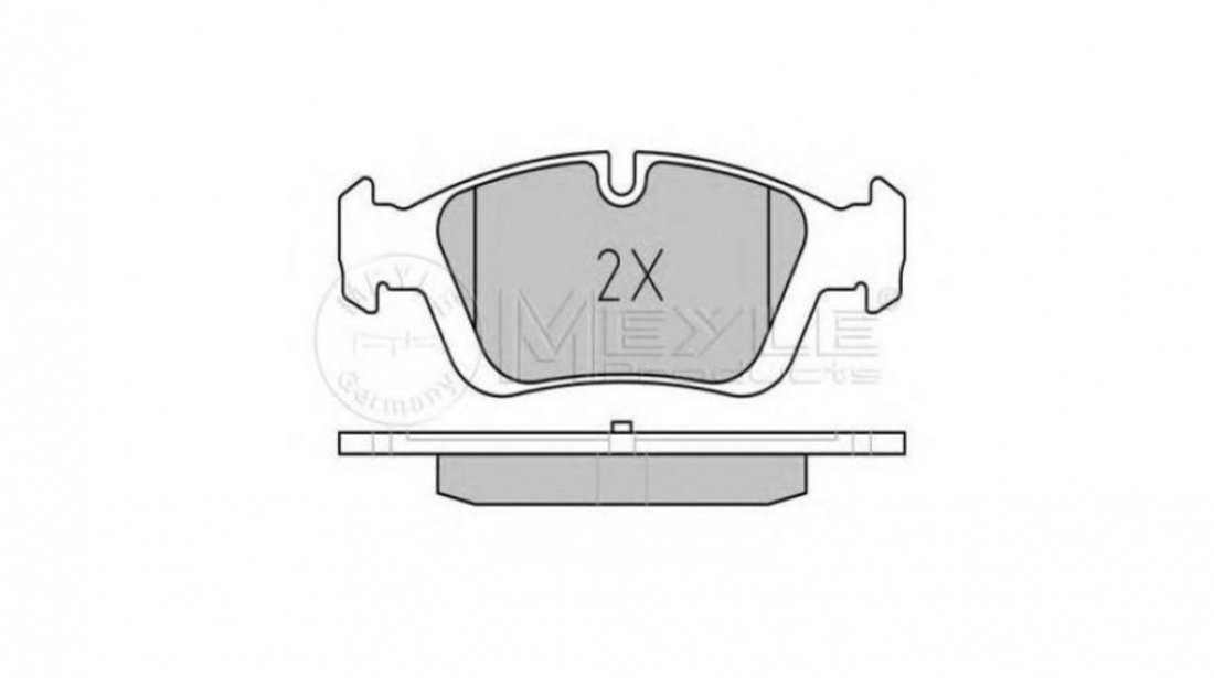 Placute de frana BMW Z3 cupe (E36) 1997-2003 #2 0252164317