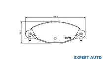 Placute de frana Citroen C5 I Estate (DE_) 2001-20...