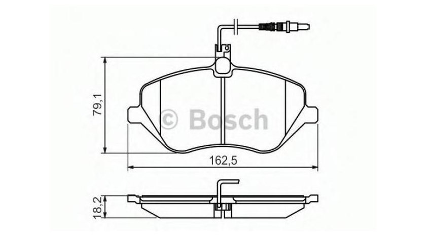 Placute de frana Citroen C5 II Break (RE_) 2004-2016 #2 0986494484