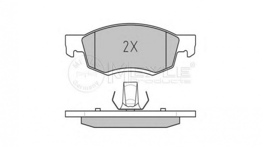 Placute de frana Dacia LOGAN EXPRESS (FS_) 2009-2016 #2 017230