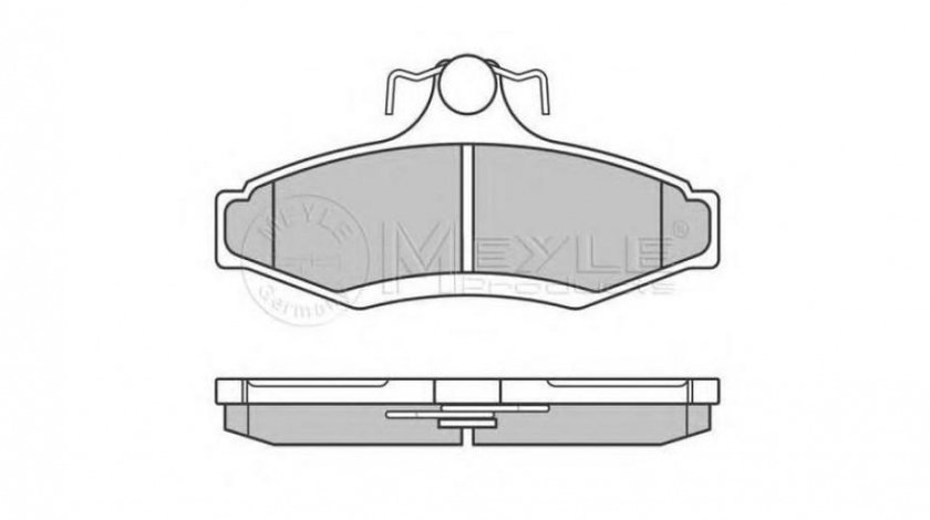 Placute de frana Daewoo KORANDO (KJ) 1999-2016 #2 0252323714