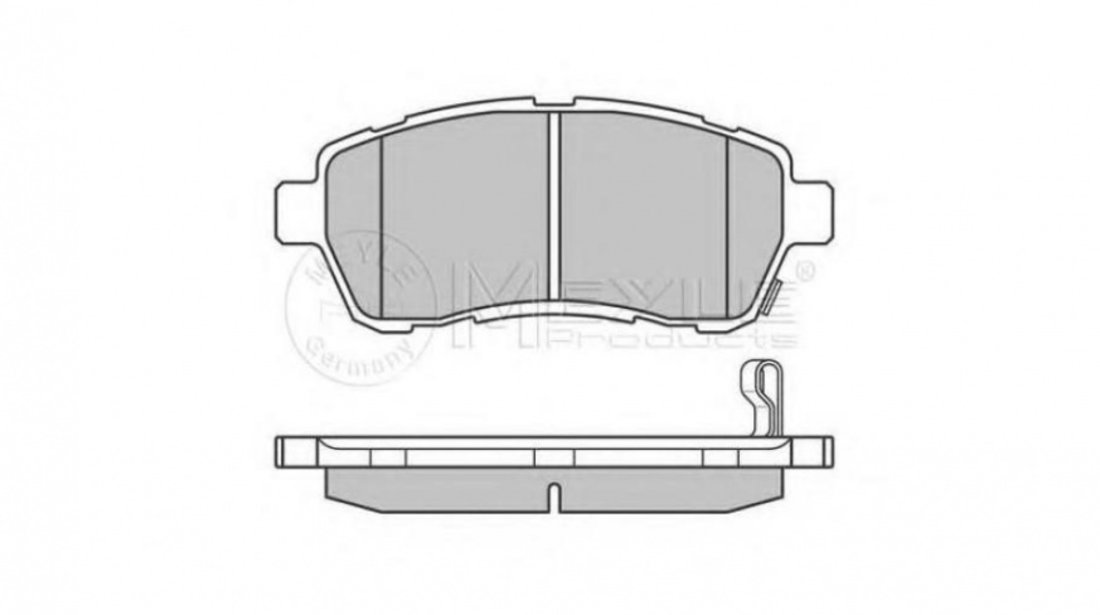 Placute de frana Daihatsu SIRION (M3_) 2005-2016 #2 0252428316PD