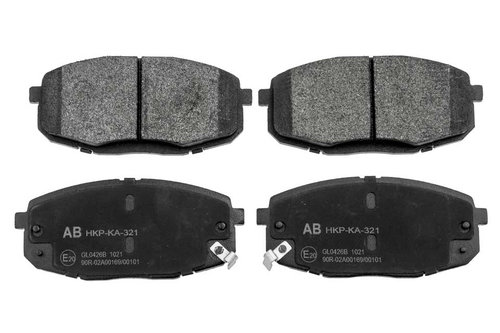 PLACUTE DE FRANA FATA, KIA CEE'D 06-, HYUNDAI I30 07-, KIA CARENS II 02-, ALPHA