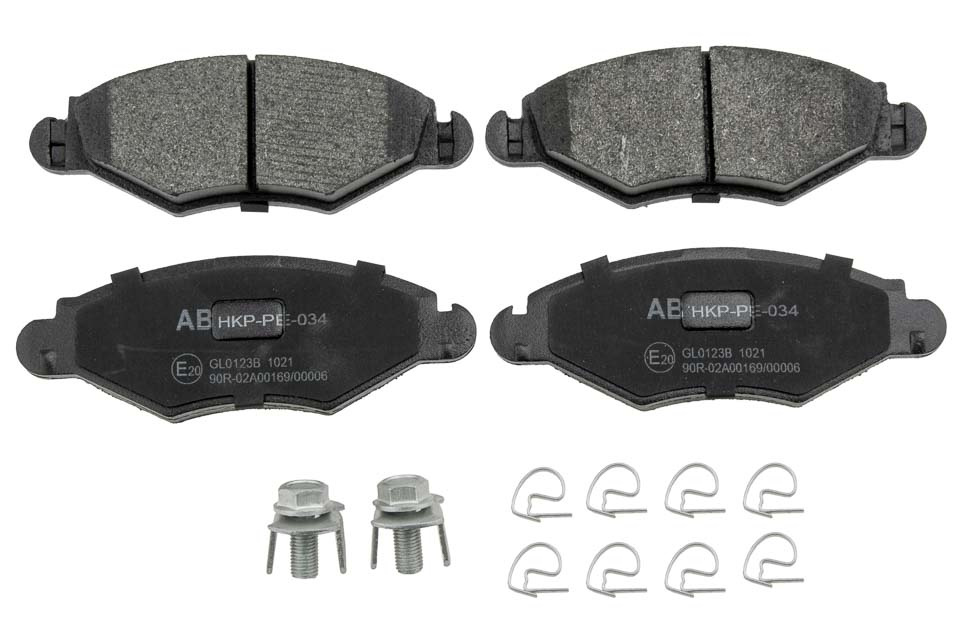 PLACUTE DE FRANA FATA, PEUGEOT 206 98-07, 206+ 09-, ALPHA