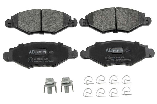 PLACUTE DE FRANA FATA, PEUGEOT 206 98-07, 206+ 09-, ALPHA