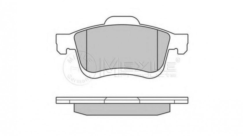 Placute de frana Fiat DOBLO caroserie inchisa/combi (263) 2010-2016 #2 0252472720W