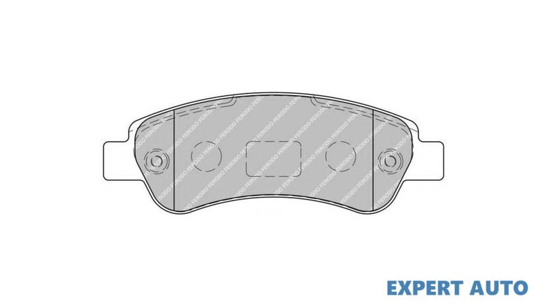 Placute de frana Fiat DUCATO platou / sasiu (250, 290) 2006-2016 #3 0986494110