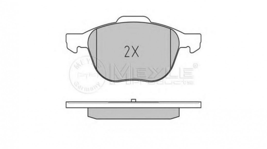 Placute de frana Ford ECOSPORT 2011- #2 0252372318