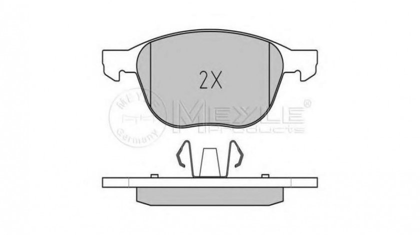 Placute de frana Ford ECOSPORT 2011- #2 0252372318