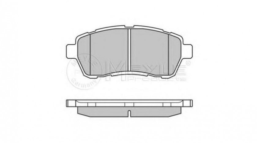 Placute de frana Ford FIESTA VI 2008-2016 #2 0252428316PD