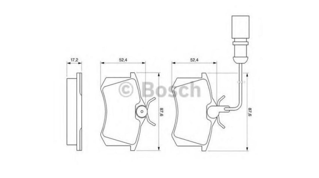 Placute de frana Ford GALAXY (WGR) 1995-2006 #3 05P980