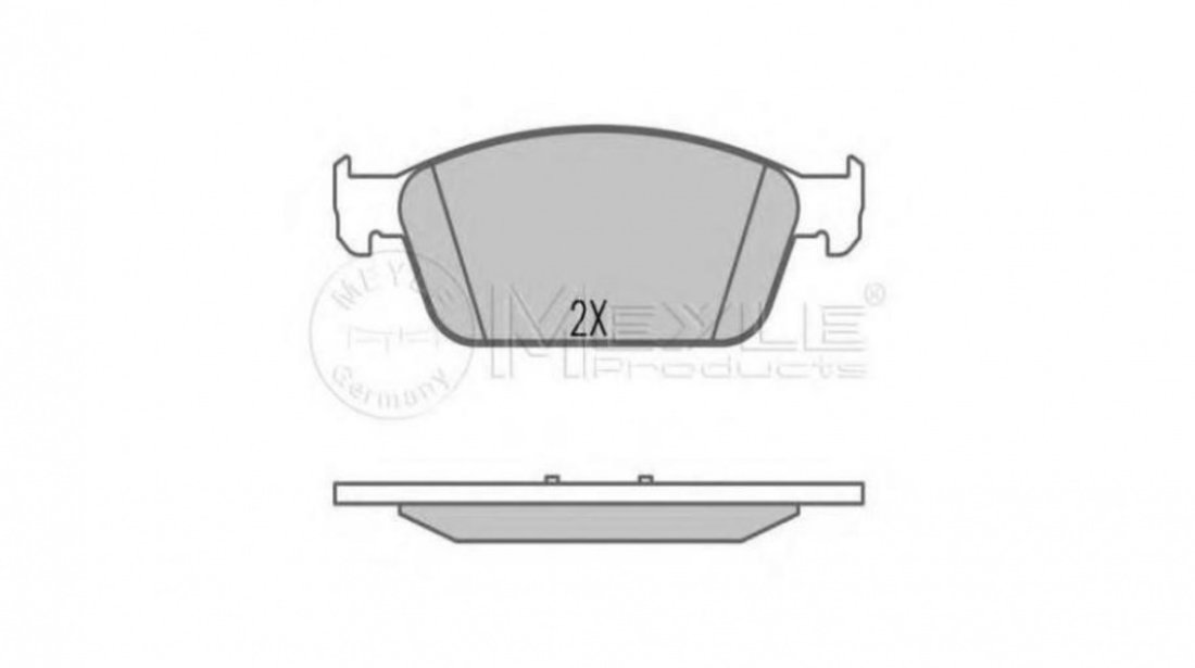 Placute de frana Ford TRANSIT CONNECT caroserie 2013-2016 #2 0252573618