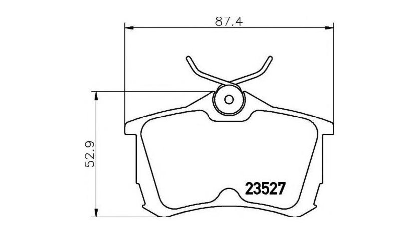 Placute de frana Honda ACCORD VII (CM) 2002-2016 #2 069502