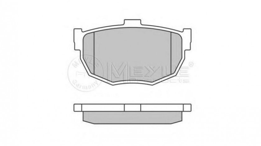 Placute de frana Hyundai LANTRA Mk II (J-2) 1995-2000 #2 0252155314W