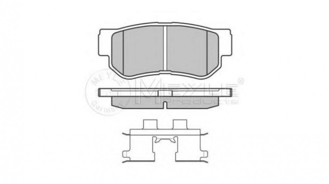 Placute de frana Hyundai TUCSON (JM) 2004-2010 #2 0252354314PD