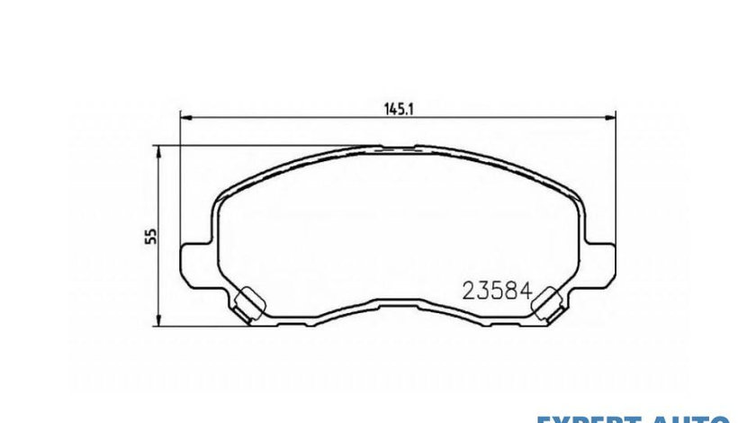 Placute de frana Jeep PATRIOT (MK74) 2007-2016 #2 05191244AA