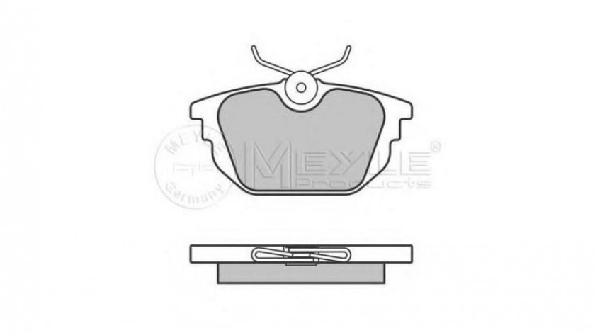 Placute de frana Lancia DELTA Mk II (836) 1993-1999 #2 0252317714