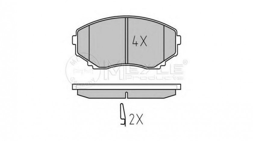 Placute de frana Mazda MPV I (LV) 1988-1999 #2 0252351516W