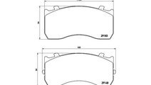 Placute de frana Mercedes ACCELO 2003-2016 #3 0004...