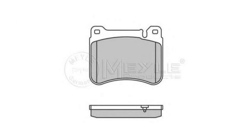 Placute de frana Mercedes C-CLASS (W203) 2000-2007 #2 0044205120