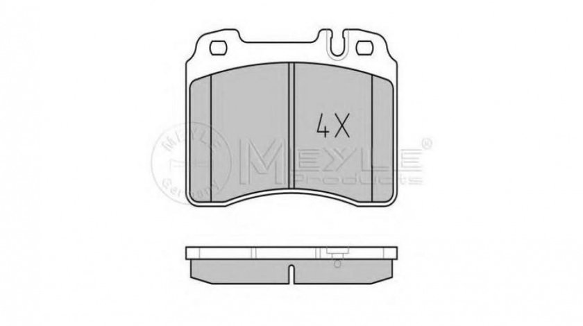 Placute de frana Mercedes COUPE (C124) 1987-1993 #2 0014209420